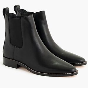 J Crew Leather Chelsea Boots